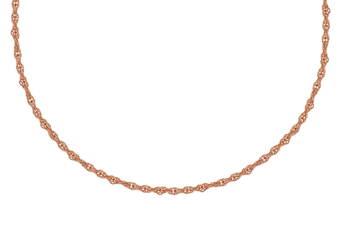 A310-78632: ROPE CHAIN (8IN, 1.5MM, 14KT, LOBSTER CLASP)