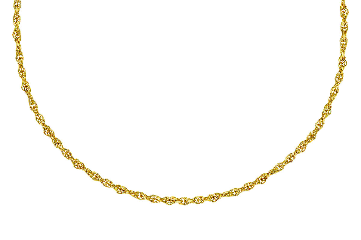 A310-78632: ROPE CHAIN (8IN, 1.5MM, 14KT, LOBSTER CLASP)