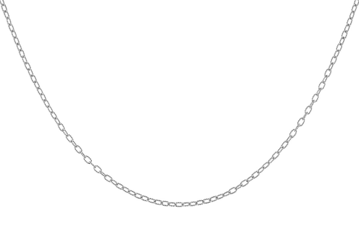 B310-78605: ROLO LG (8IN, 2.3MM, 14KT, LOBSTER CLASP)