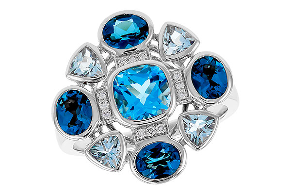 E311-66741: LDS RG 3.19 TW BLUE TOPAZ 3.25 TGW