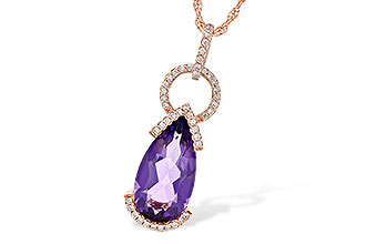 F227-15823: NECK 2.44 AMETHYST 2.58 TGW