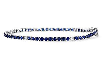 G311-64977: BRACELET 3.27 TW SAPP 3.52 TGW (7")
