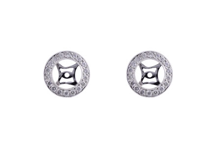 L220-78568: EARRING JACKET .32 TW (FOR 1.50-2.00 CT TW STUDS)