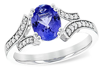 M227-15904: LDS RG 1.15 TANZANITE 1.30 TGW