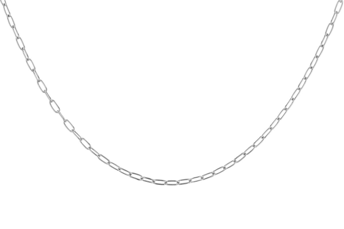 M311-64004: PAPERCLIP SM (16IN, 2.40MM, 14KT, LOBSTER CLASP)